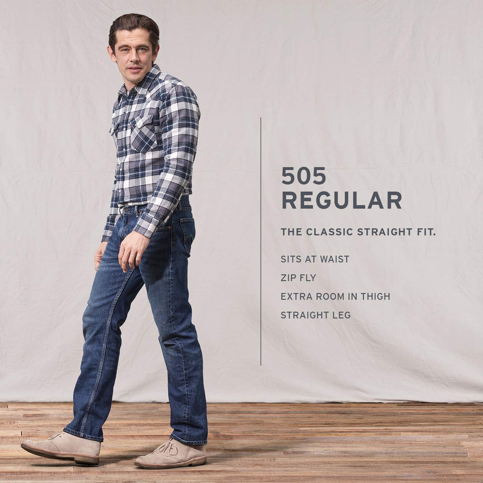 Levi's 505 Regular Fit Jeans para Hombre