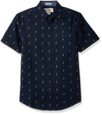 Original Penguin Penguin - Impresión de Manga Corta para Hombre, Diseño de Oxford