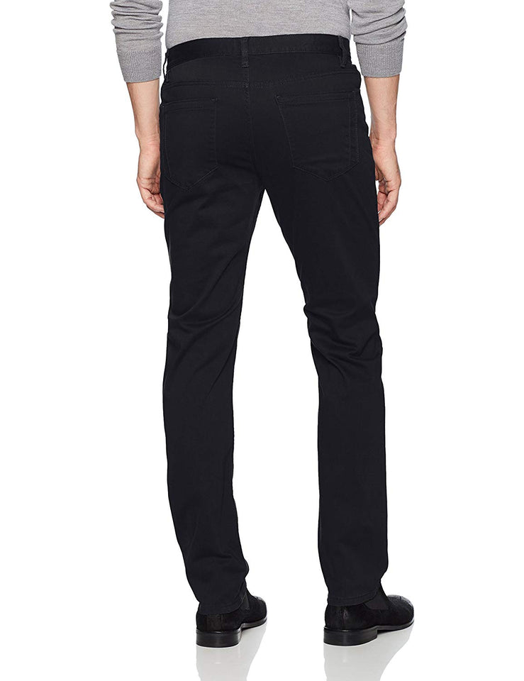 Perry Ellis Men 's Slim Fit Stretch Cinco Bolsillo pantalón de satén